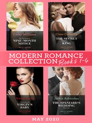 cover image of Modern Romance May 2020 Books 1-4